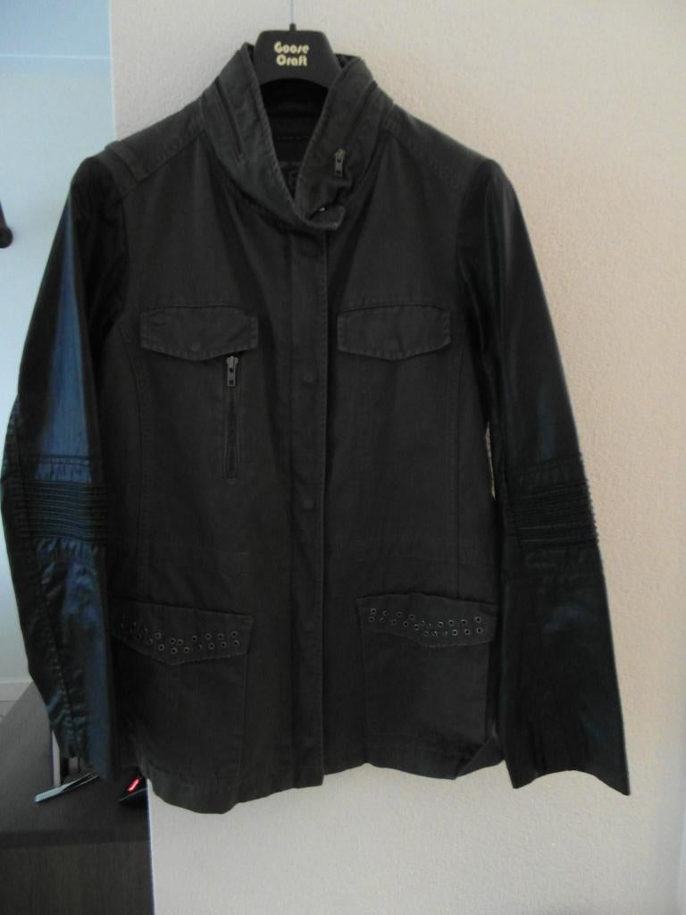 Stoere zomerjas van IKKS maat 40/42 kleur groen / zwart, Maat 38/40 (M), Ophalen of Verzenden, Zo goed als nieuw, Ikks