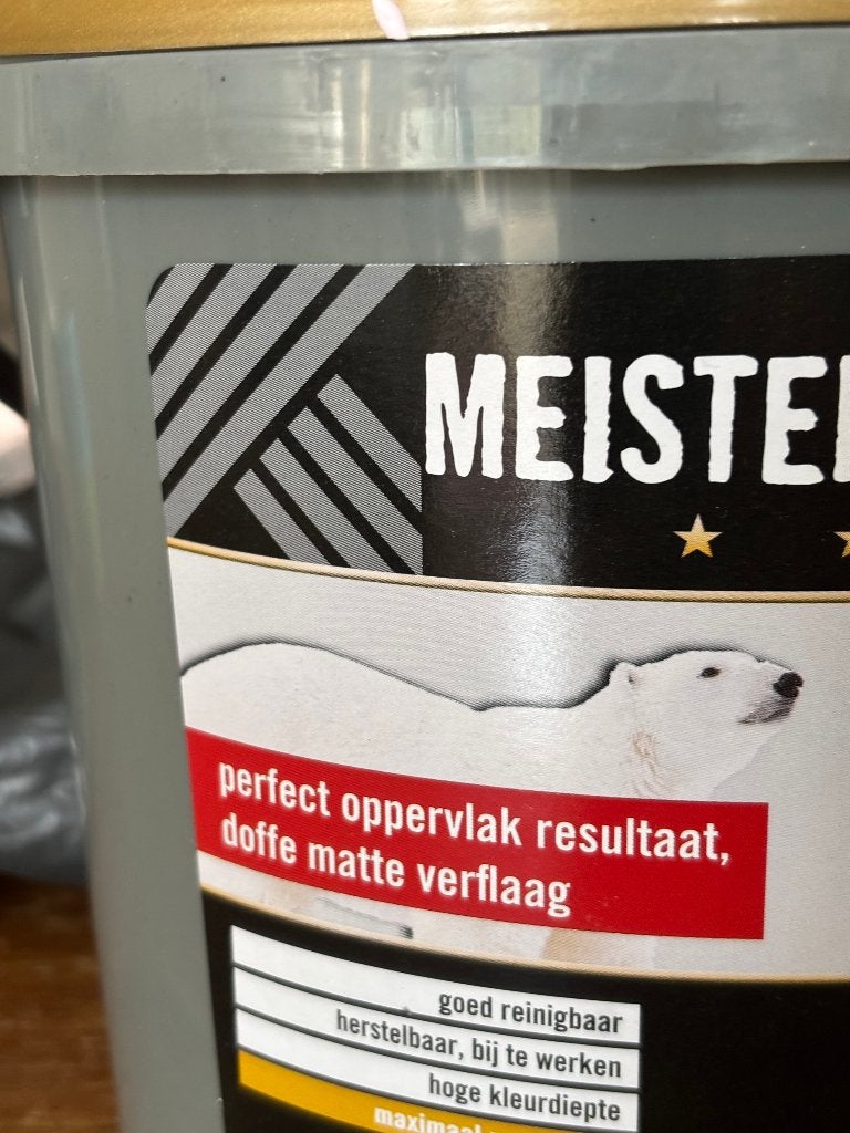 Meister Polar Plus verf roze, Nieuw, Ophalen of Verzenden, Verf, Roze