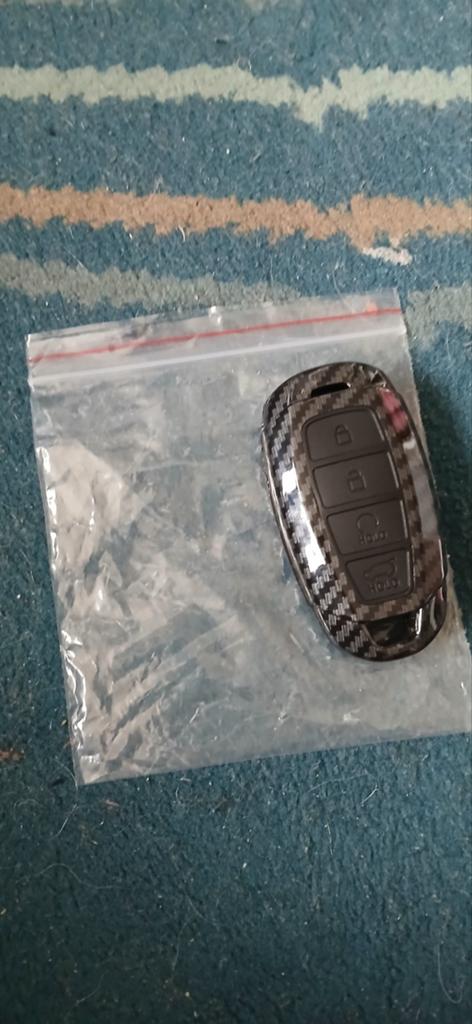 Carbon Look Sleutelhoesje voor Autosleutel, Ophalen of Verzenden, Nieuw