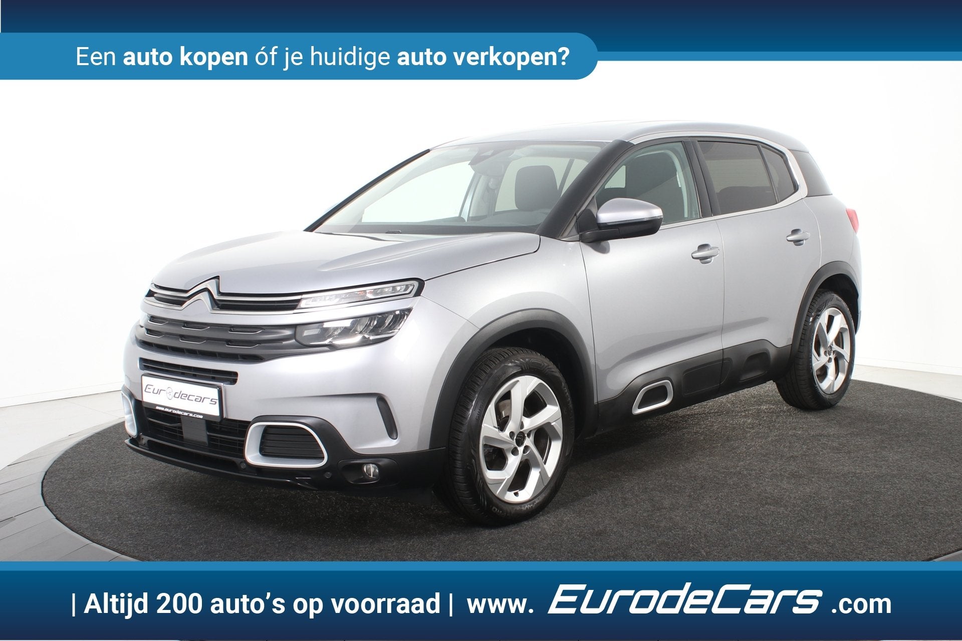 Citroën C5 Aircross Shine *Navigatie*Camera*PDC* (bj 2021), Auto's, Voorwielaandrijving, 1350 kg, Stof, Gebruikt