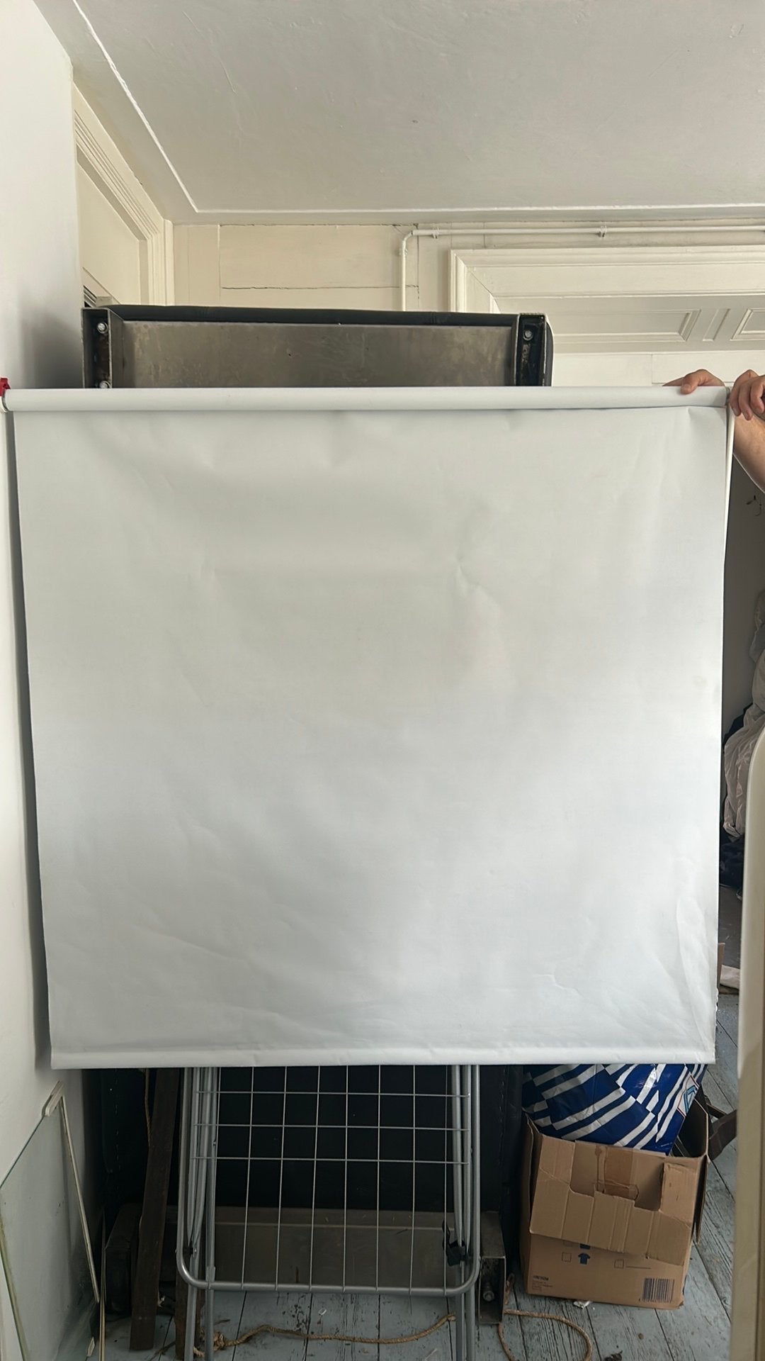 Rolgordijn 125cm ikea, Ophalen, Gebruikt