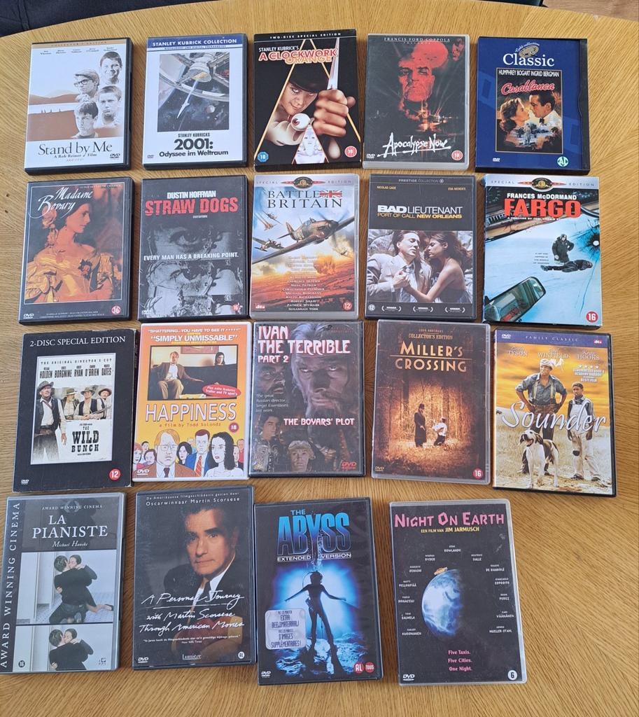 Grote collectie diverse DVD films - Klassiekers en meer, Vanaf 16 jaar, Ophalen of Verzenden, Gebruikt