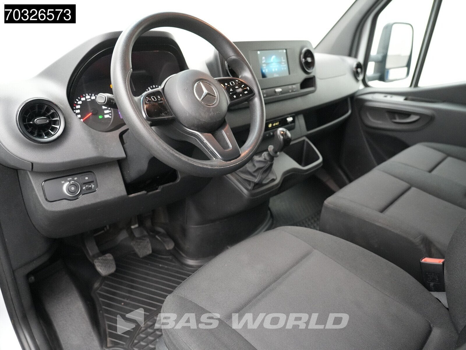 Mercedes Sprinter 515 CDI Laadklep Zijdeur Dubbellucht Bakwa, Stof, Gebruikt, Euro 6, 4 cilinders