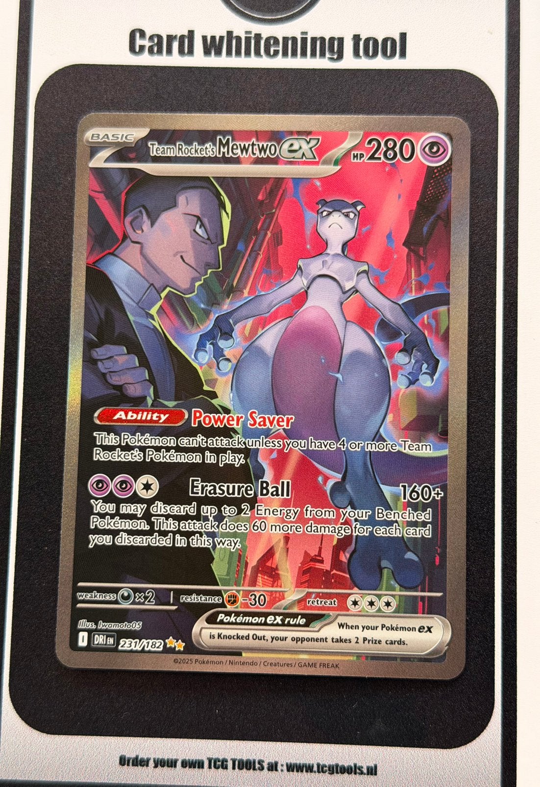 Team rocket’s mewtwo Destined Rivals #231, Ophalen of Verzenden, Zo goed als nieuw
