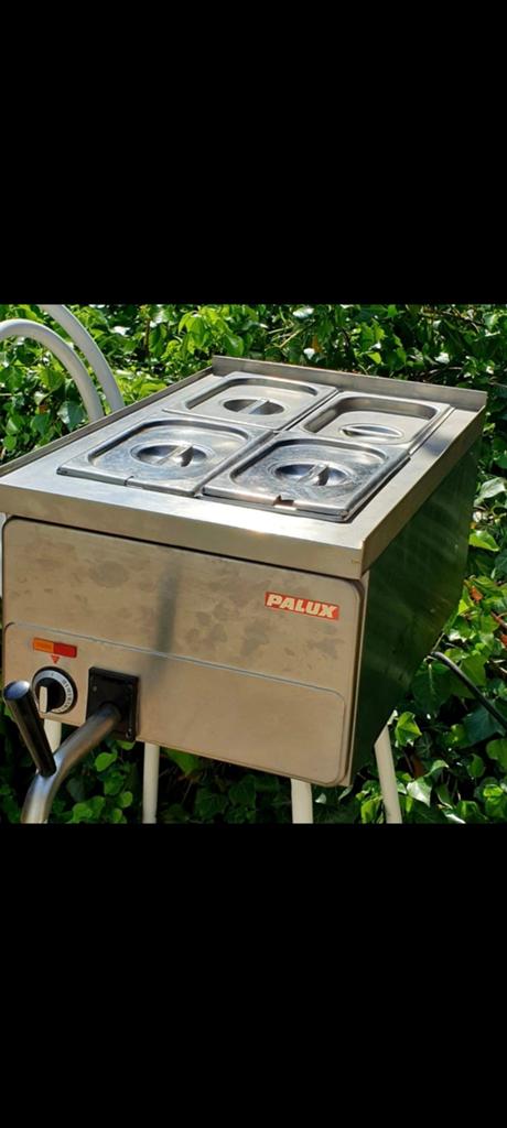 Palux Bain-marie met 4 GN-bakken - Professioneel, Zakelijke goederen, Horeca | Keukenapparatuur, Ophalen, Gebruikt, Overige typen