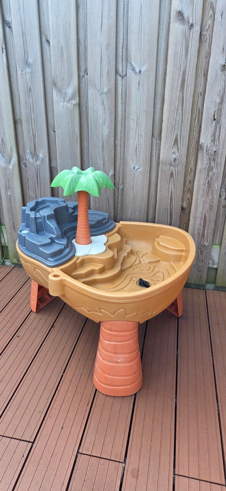 Step2 Water- en zandtafel met Palmboom, Ophalen, Gebruikt
