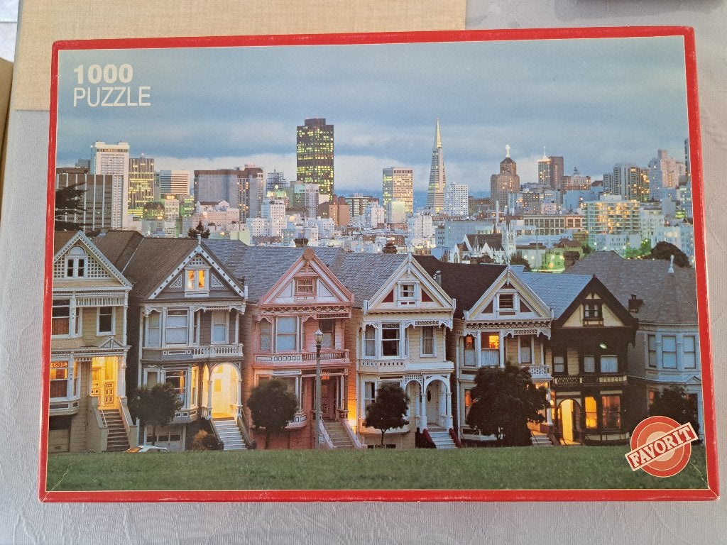 Puzzel San Francisco 1000 stukjes, Ophalen of Verzenden, 500 t/m 1500 stukjes, Gebruikt, Legpuzzel