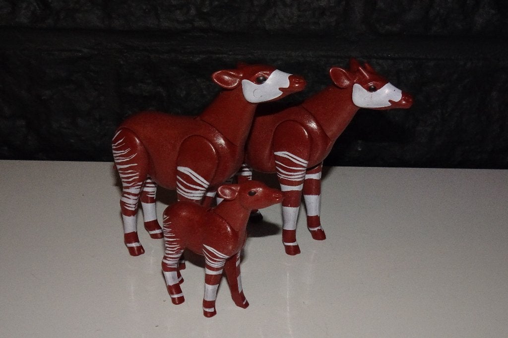 12 - Dieren okapi familie 6643, Ophalen of Verzenden