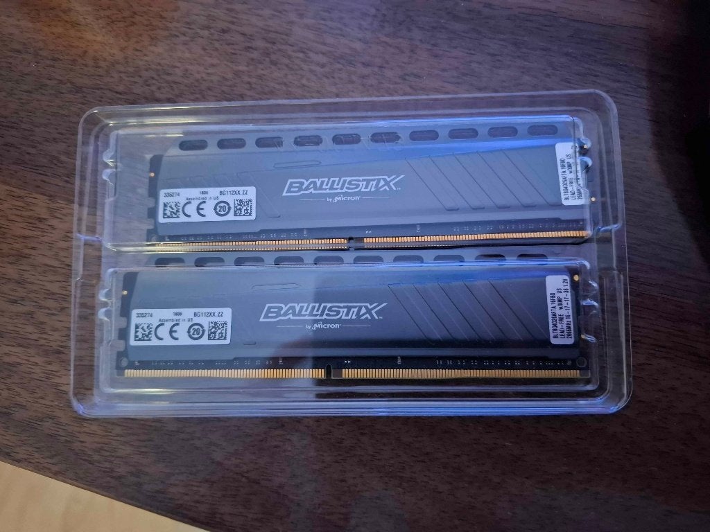 Crucial Ballistix Tactical 2x8GB (16GB) DDR4 2666MHz RAM, Computers en Software, DDR4, Ophalen of Verzenden, Zo goed als nieuw