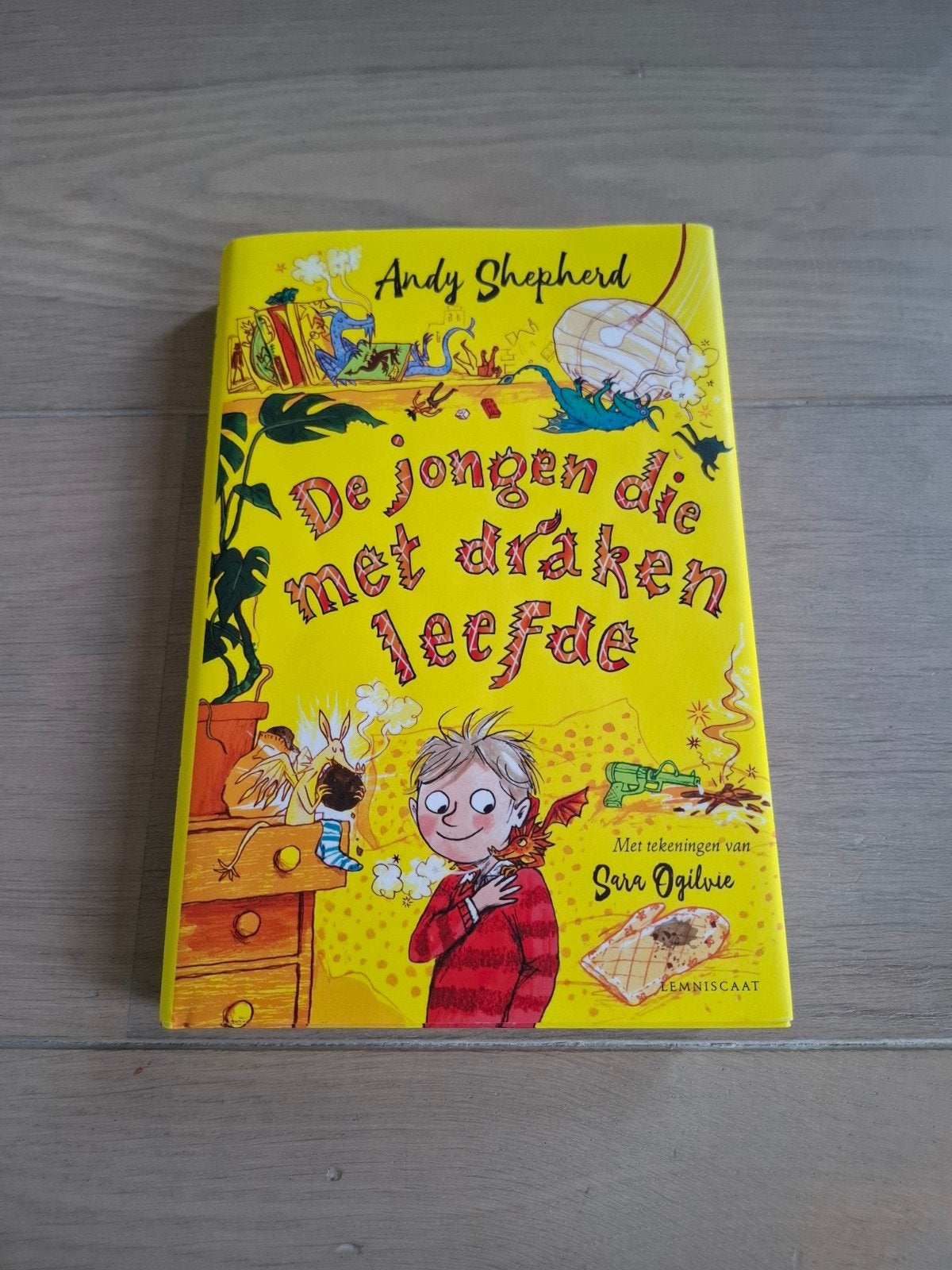 De jongen die met draken leefde - Met kaft, Ophalen of Verzenden, Gelezen, Andy Shepherd, Fictie algemeen