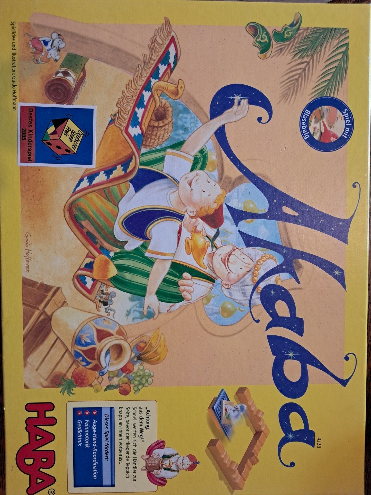 Akaba bordspel van HABA - Avontuurlijk familiespel, Een of twee spelers, Ophalen of Verzenden, Gebruikt, HABA