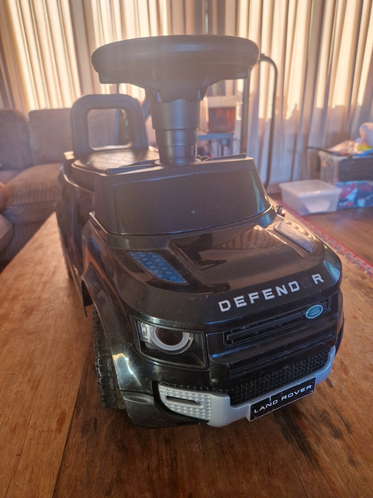 Land Rover Defender Loopauto - Zwart, Ophalen, Gebruikt, Loopvoertuig