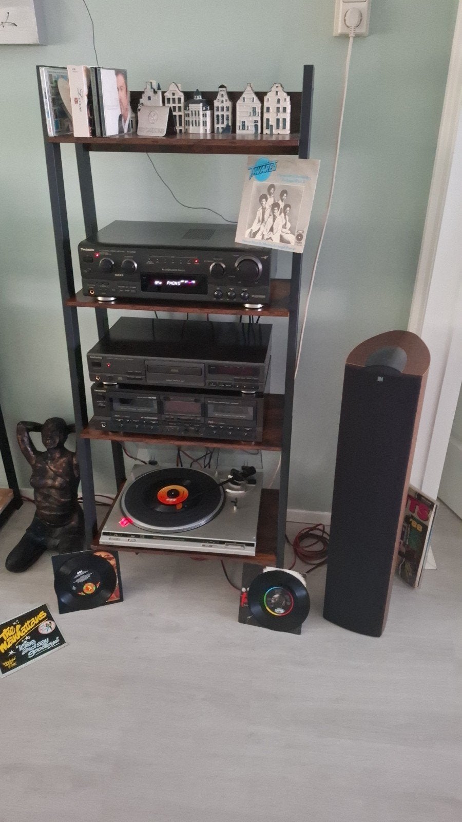 Technics zeer nette set , top tapedeck meer info mail, Ophalen, Speakers, Overige merken