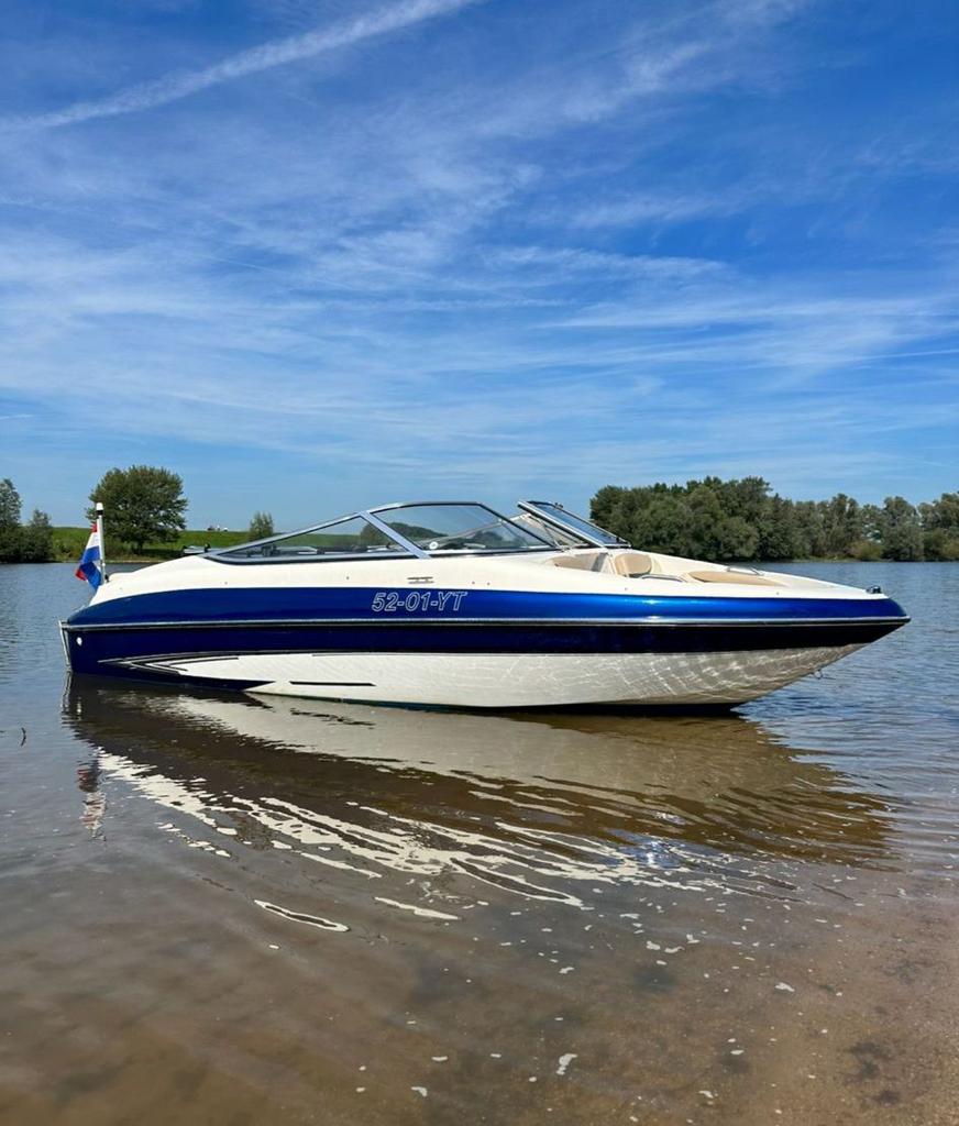 Glastron GX185 2006 3.0 Mercruiser 135PK vaarklaar+ Trailer, Watersport en Boten, Gebruikt, Binnenboordmotor, 120 tot 200 pk, Ophalen of Verzenden