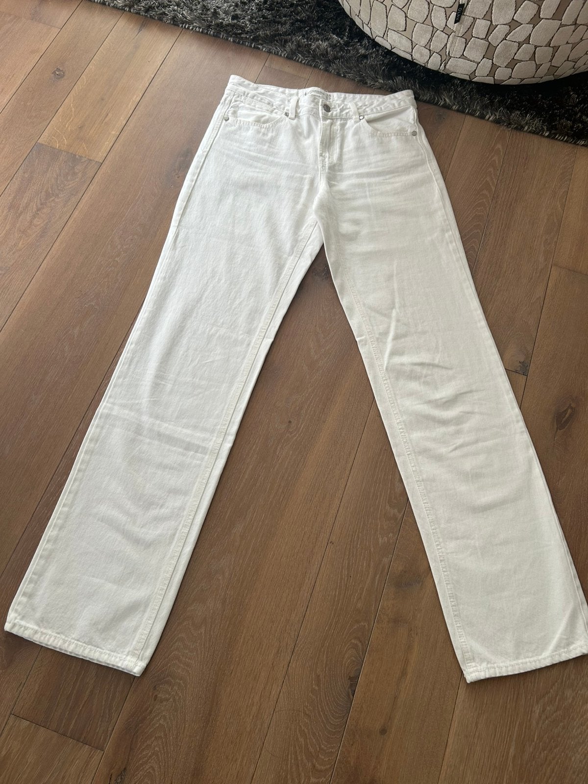 d03 witte broek tall stradivarius, Ophalen of Verzenden, Zo goed als nieuw, Wit, Overige jeansmaten