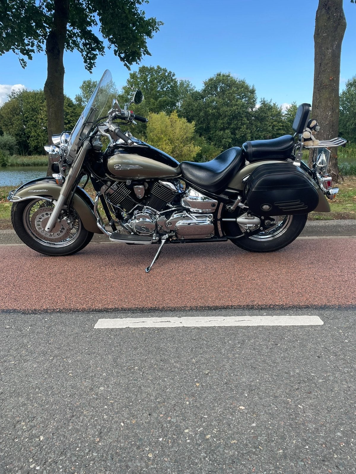 Super mooie Yamaha (Dragstar) XVS 1100 Classic, Cardan-aandrijving, 2 cilinders, Gebruikt, Particulier
