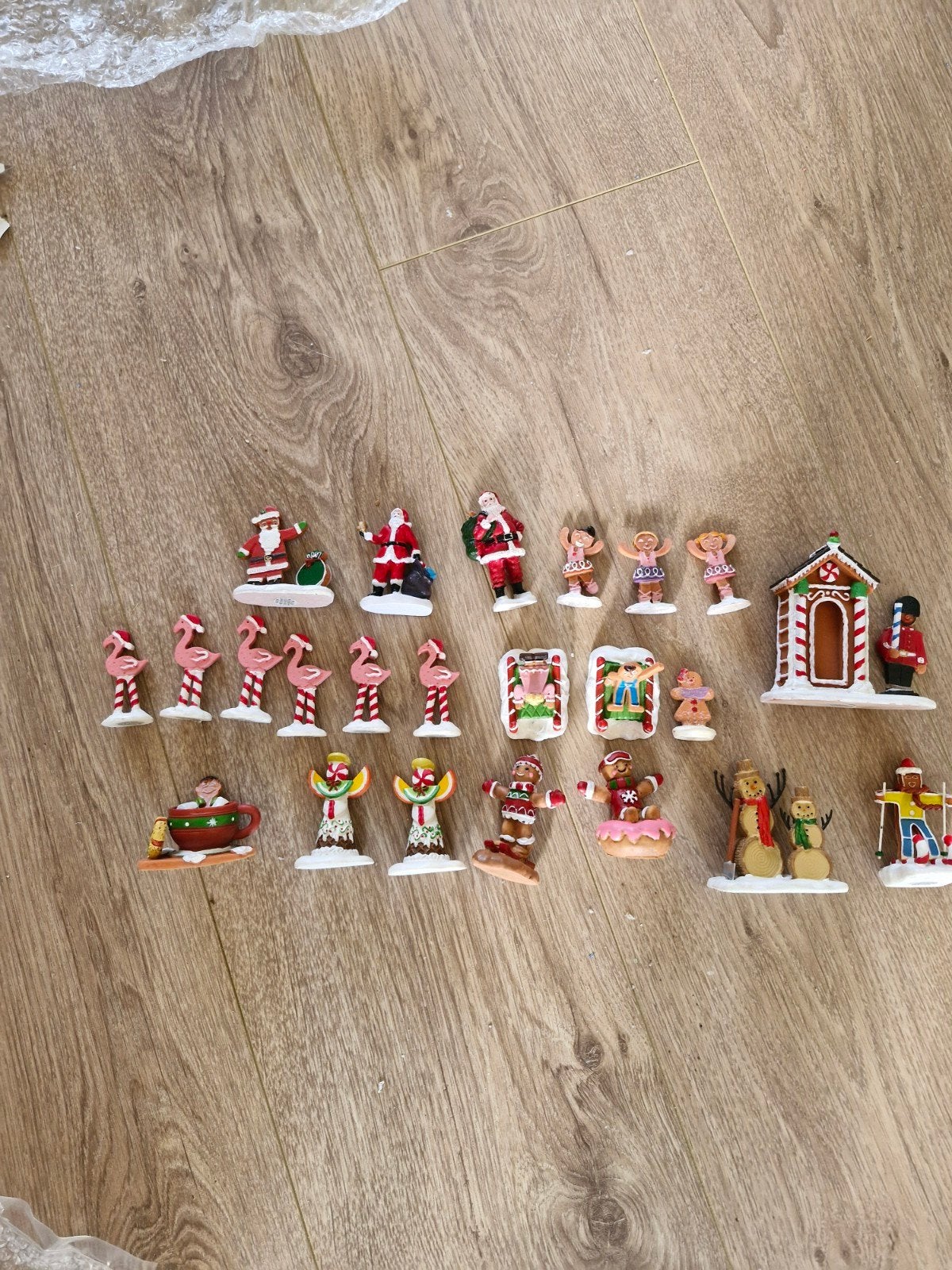 set gingerbread popjes, Ophalen
