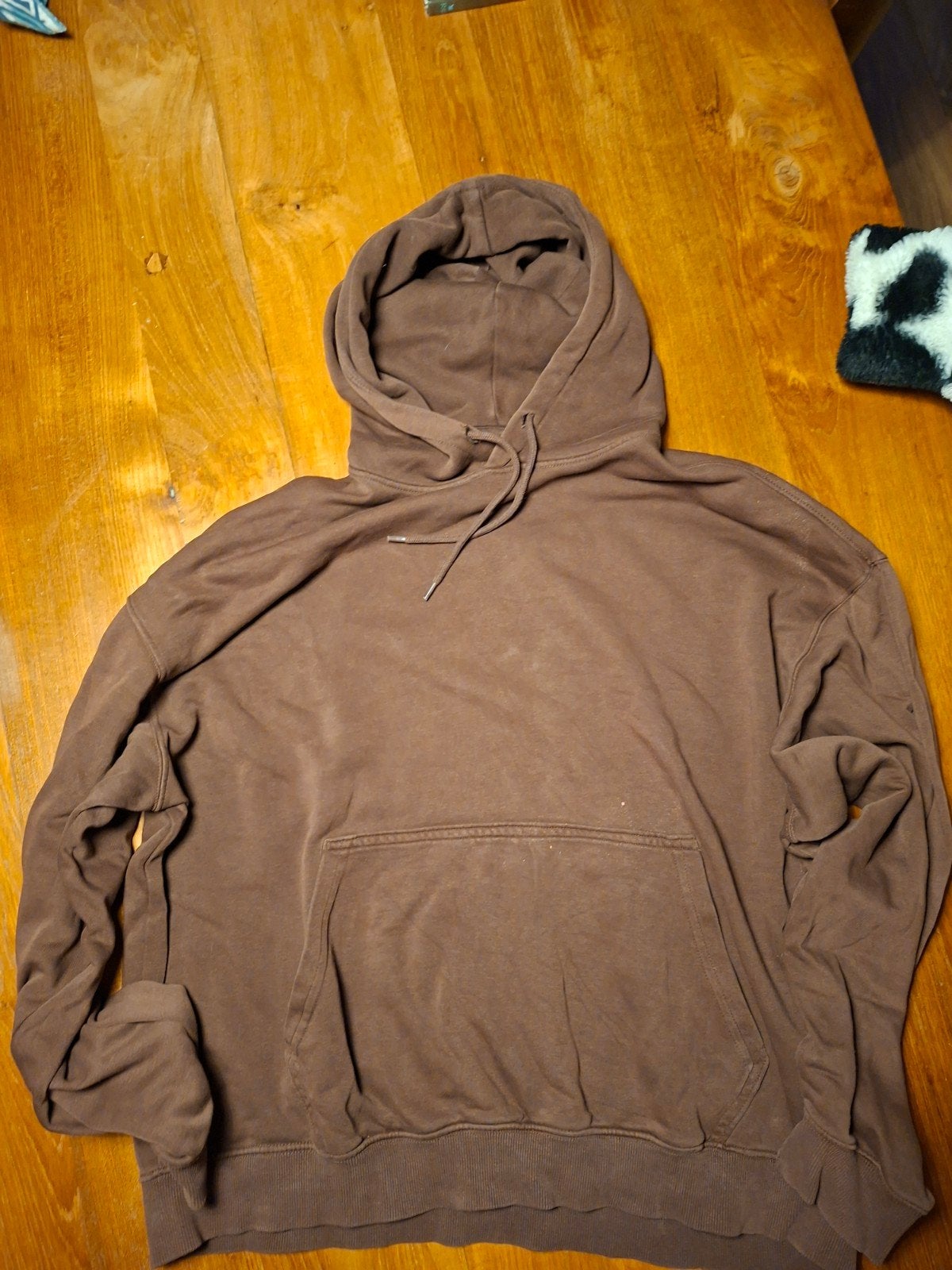 Comfi hoodie, sweatshirt brown weekday, Ophalen, Bruin