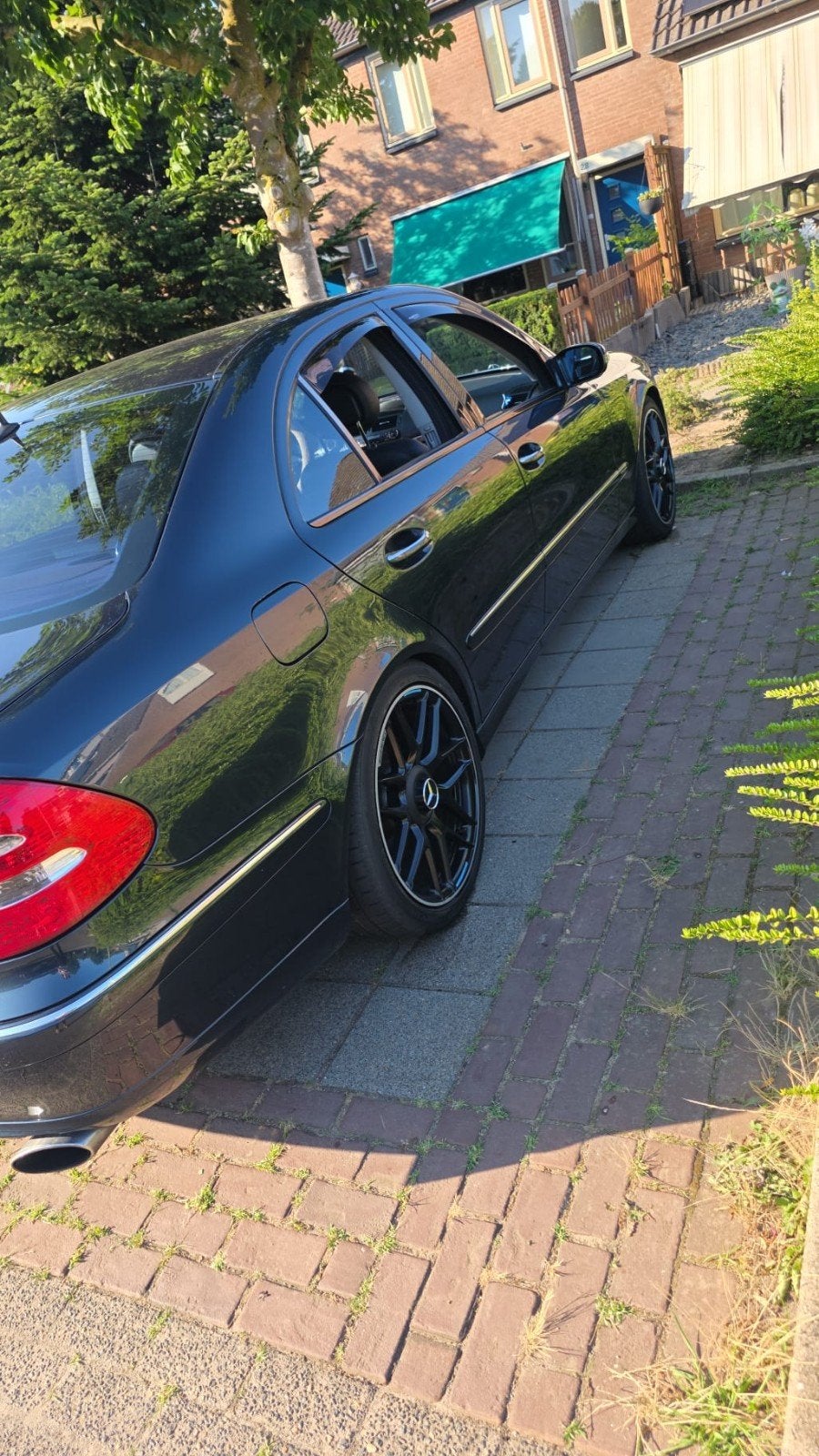 Mercedes-Benz E-Klasse 2.6 E240 Sedan AUT 2003 Zwart, Auto's, Mercedes-Benz, Automaat, Achterwielaandrijving, 2597 cc, 1505 kg