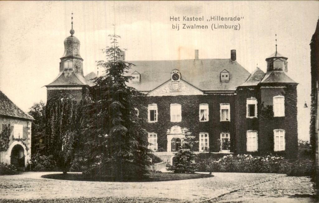 Swalmen - Kasteel - Hillenrade, Ophalen of Verzenden, 1920 tot 1940, Ongelopen, Limburg