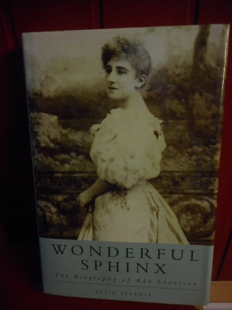 Wonderful Sphinx: The Biography of Ada Leverson, Gelezen, Non-fictie, Verzenden, Julie Speedie