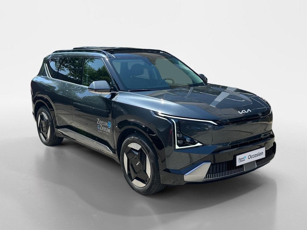 Kia EV5 Plus Advanced 81.4 kWh Pano | geventileerde stoelen, Auto's, Kia, 520 km, 1994 kg, SUV of Terreinwagen, Zilver of Grijs