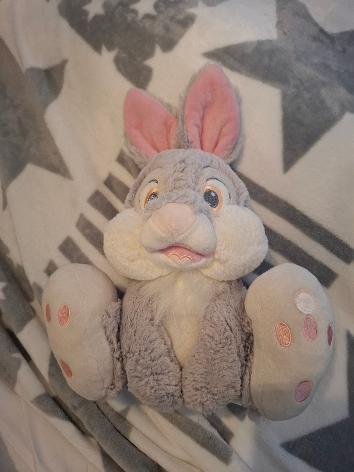 knuffel stampertje, Verzamelen, Disney, Ophalen of Verzenden, Bambi of Dumbo, Zo goed als nieuw, Knuffel
