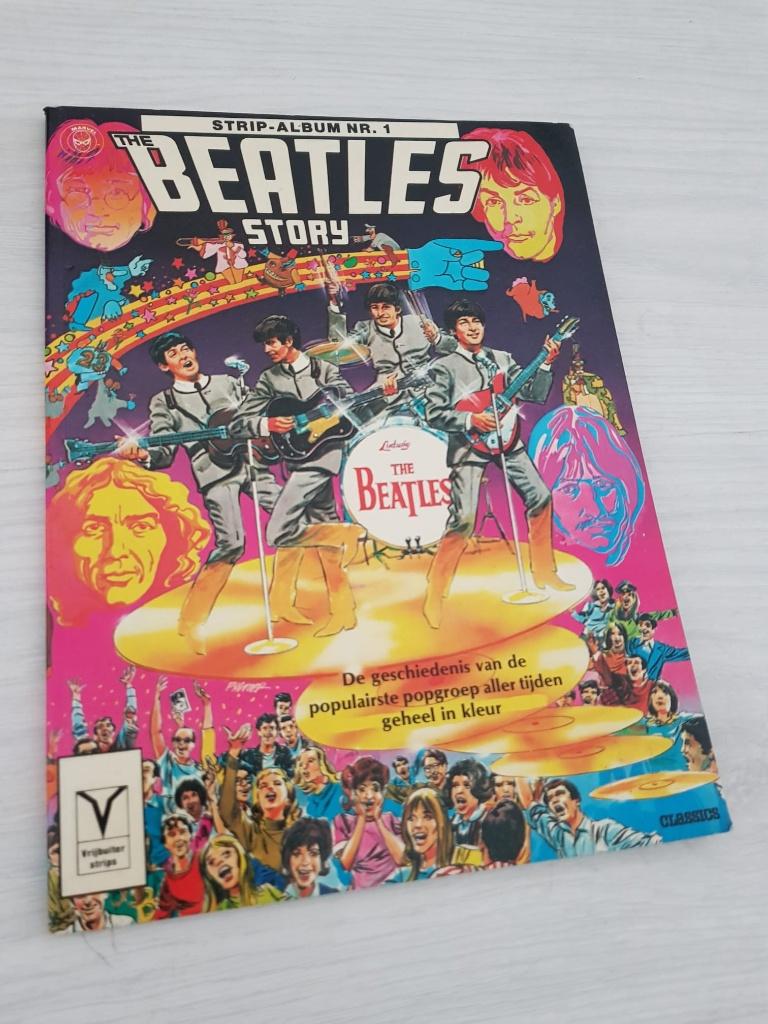 strip The Beatles Story, Eén stripboek, Ophalen of Verzenden, Gelezen