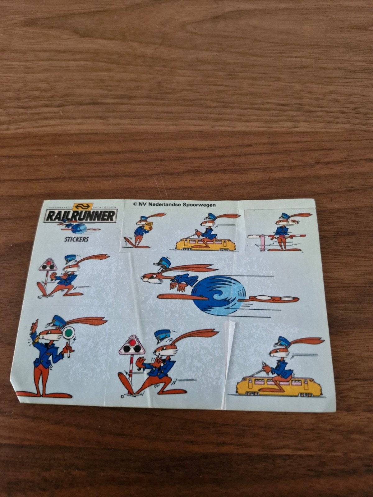 440 Vintage NS Railrunner Stickers - Nederlandse Spoorwegen, Ophalen of Verzenden, Gebruikt, Overige typen