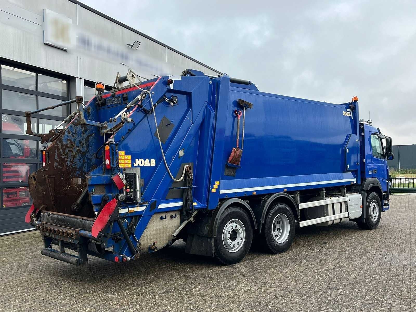 Volvo - FM460 - Vuilniswagen - I-shift - Stuuras - 2020 - Vr, Auto's, Euro 6, Overige brandstoffen, Bedrijf, Volvo