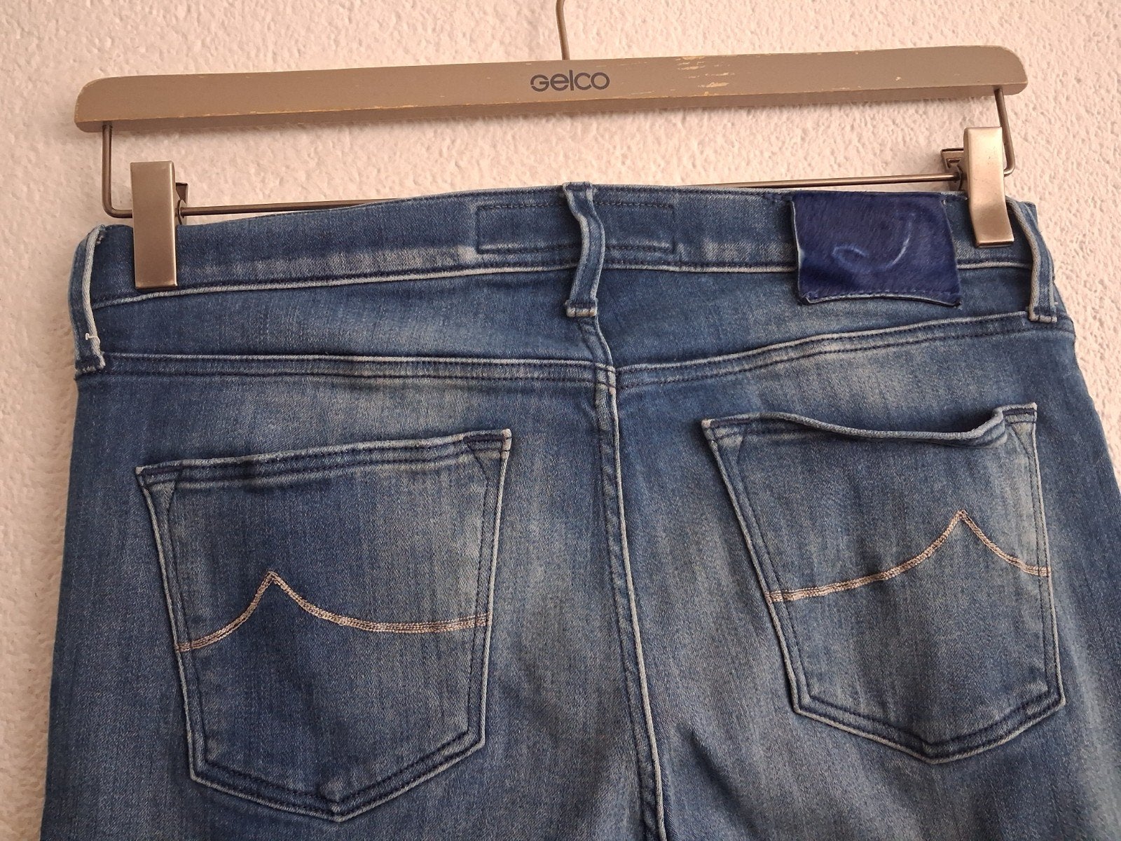 Jacob  Cohen  Luxe  Dames Jeans Maat W30  L32, Ophalen of Verzenden, Zo goed als nieuw, Blauw, W30 - W32 (confectie 38/40)