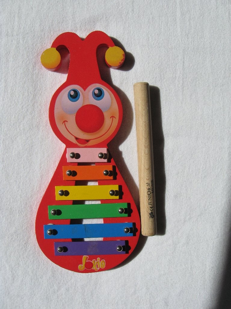 Efteling Xylofoon van Jokie (afm. 27,8 x 12,2 cm, Verzamelen, Efteling, Ophalen of Verzenden, Zo goed als nieuw, Overige typen