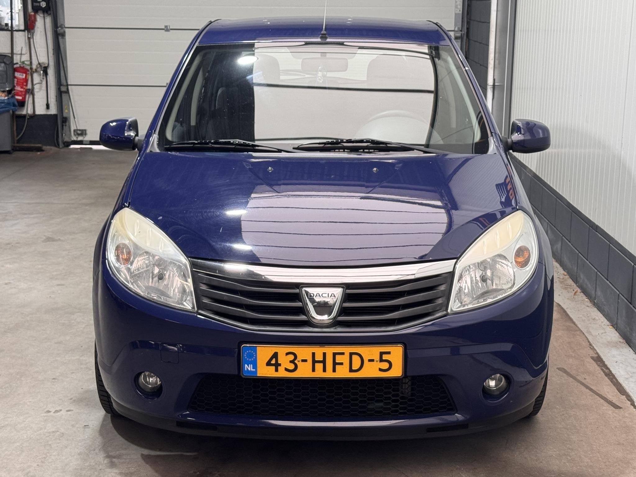 Dacia Sandero 1.4 Lauréate Trekhaak Airco, Auto's, Voorwielaandrijving, Stof, 1011 kg, 4 cilinders