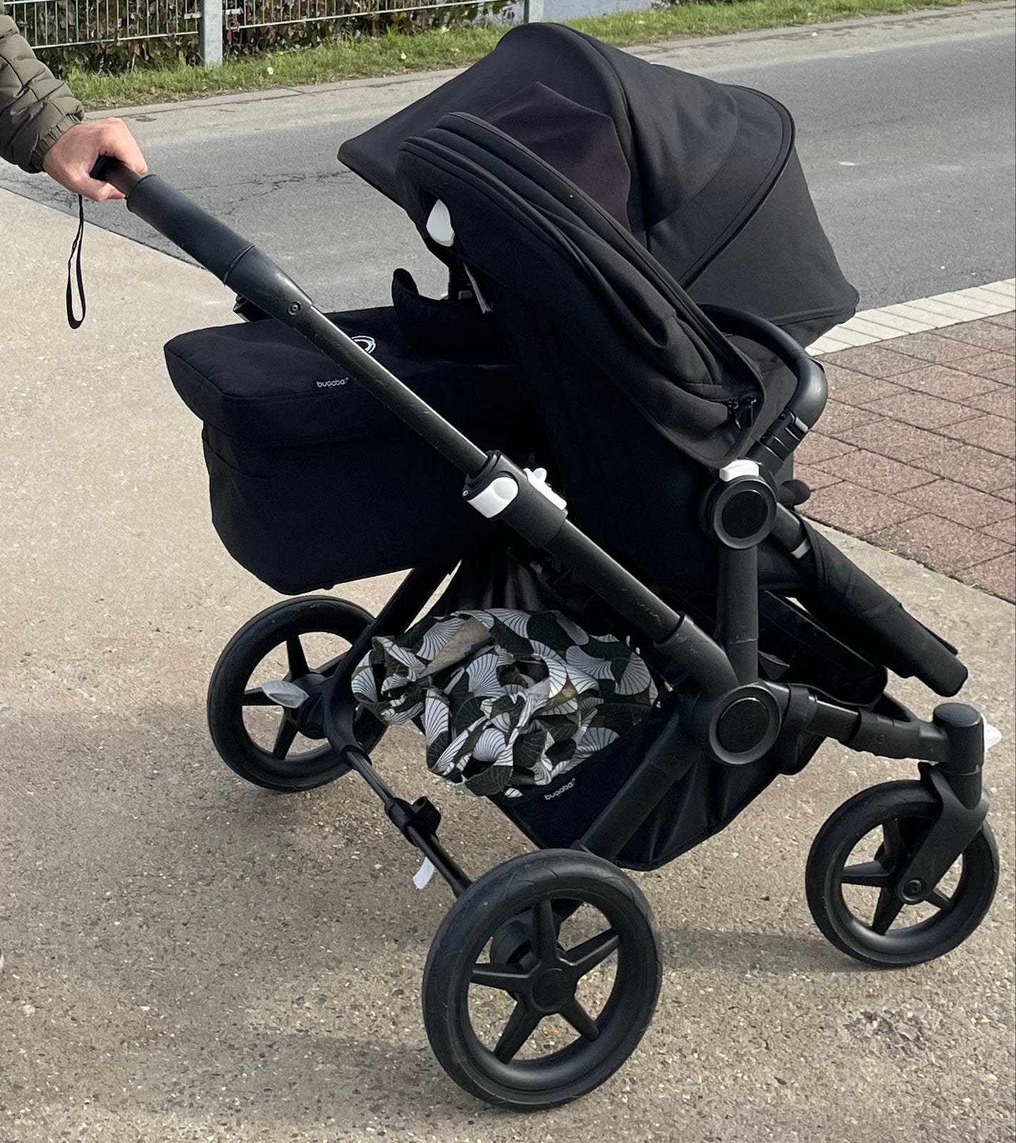 Bugaboo Donkey 5 Duo kinderwagen - Compleet en Zwart, Ophalen, Gebruikt, Combiwagen, Duowagen