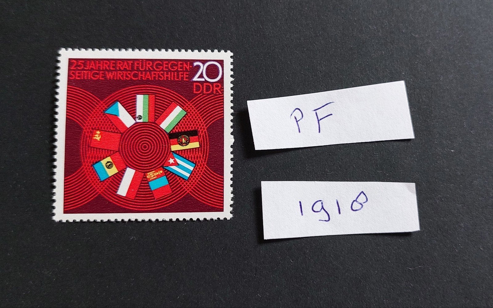 DDR postzegel 1918, Postzegels en Munten, Postzegels | Europa | Duitsland, Ophalen of Verzenden, DDR