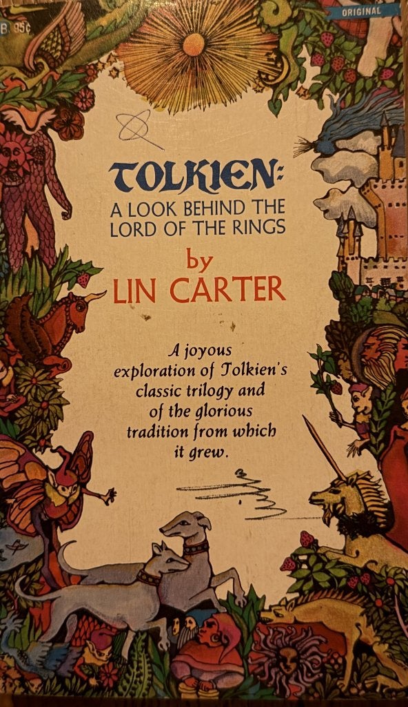 Tolkien A look behind the Lords of the rings By Lin Carter, Boeken, Ophalen of Verzenden, Gelezen