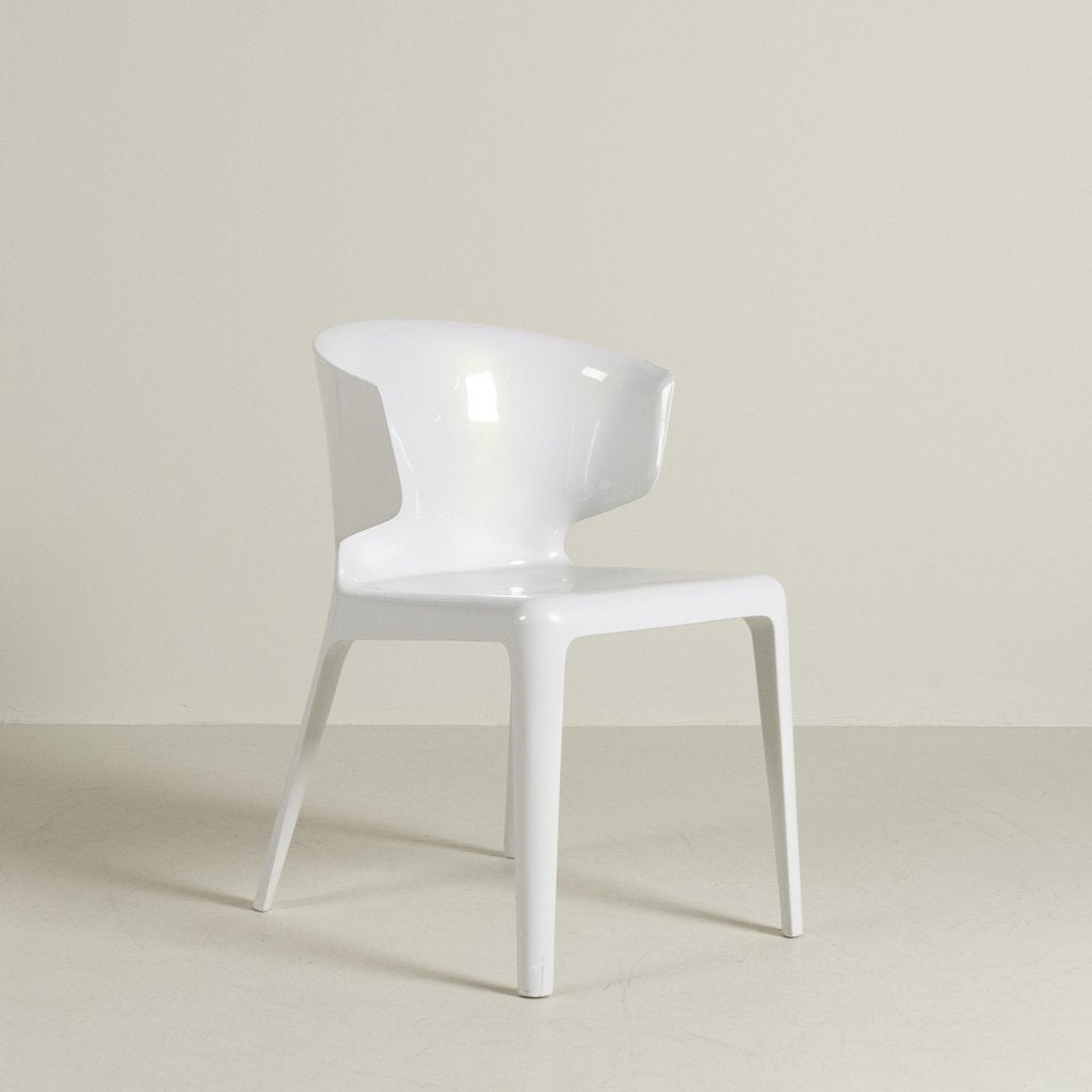 Cassina Hola Stoel Wit Kunststof