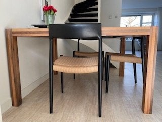 Pilat & Pilat eettafel, Gebruikt, Vierkant, Vijf personen of meer, Overige houtsoorten