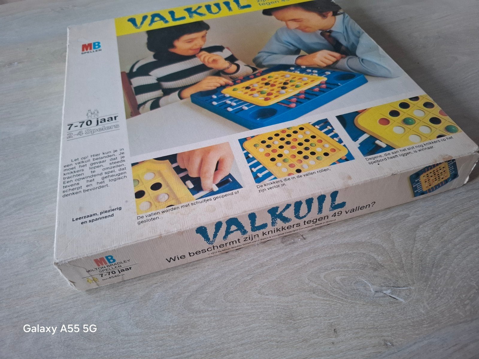 Valkuil bordspel - MB Spellen - Vintage gezelschapsspel, Hobby en Vrije tijd, Gezelschapsspellen | Bordspellen, Ophalen of Verzenden
