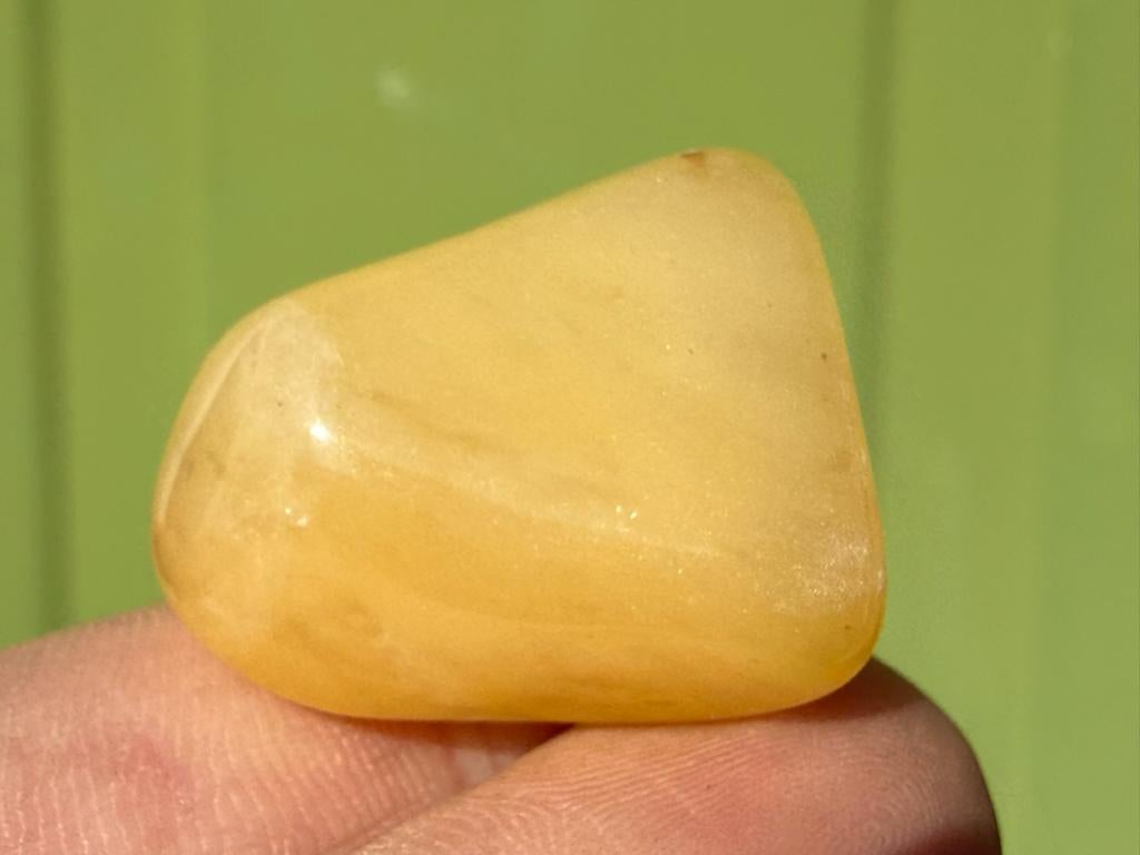 Gouden Himalaya Azeztuliet broekzaksteen mineralen, Ophalen of Verzenden, Mineraal