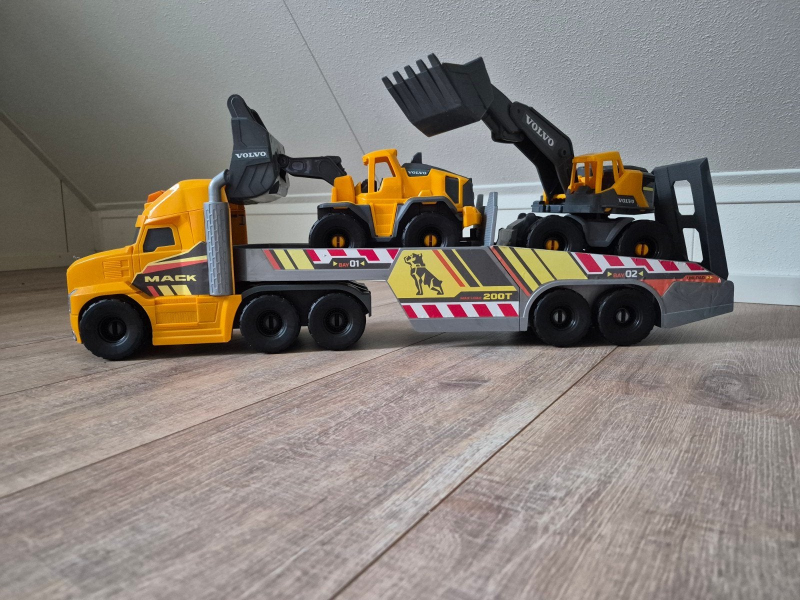 Speelgoed vrachtwagen, Kinderen en Baby's, Ophalen, Gebruikt