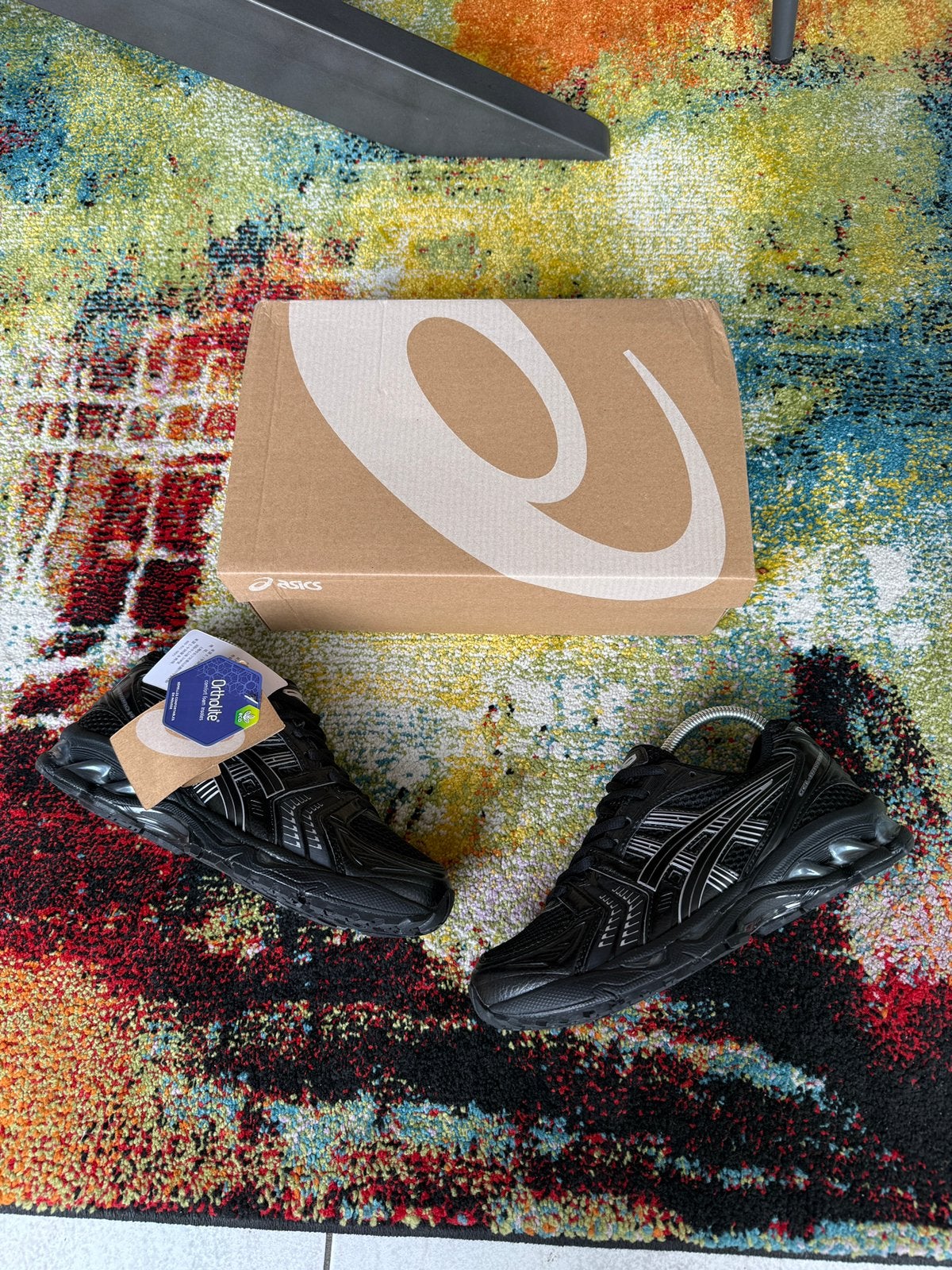Asics-Gel Kayano 14 Black pure silver, Ophalen of Verzenden, Nieuw
