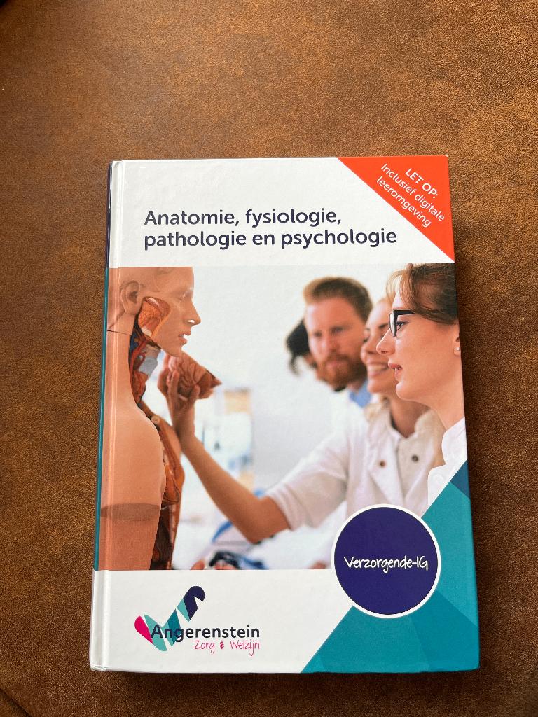 Anatomie schoolboek Verzorgende IG, Boeken, Schoolboeken, Ophalen, Boom, Nieuw, Huishoudkunde of Verzorging