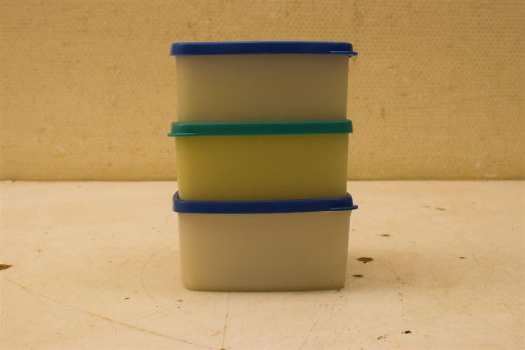 3 stuks tupperware bakjes 47117, Huis en Inrichting, Keuken | Tupperware, Ophalen of Verzenden, Gebruikt, Bak of Kom