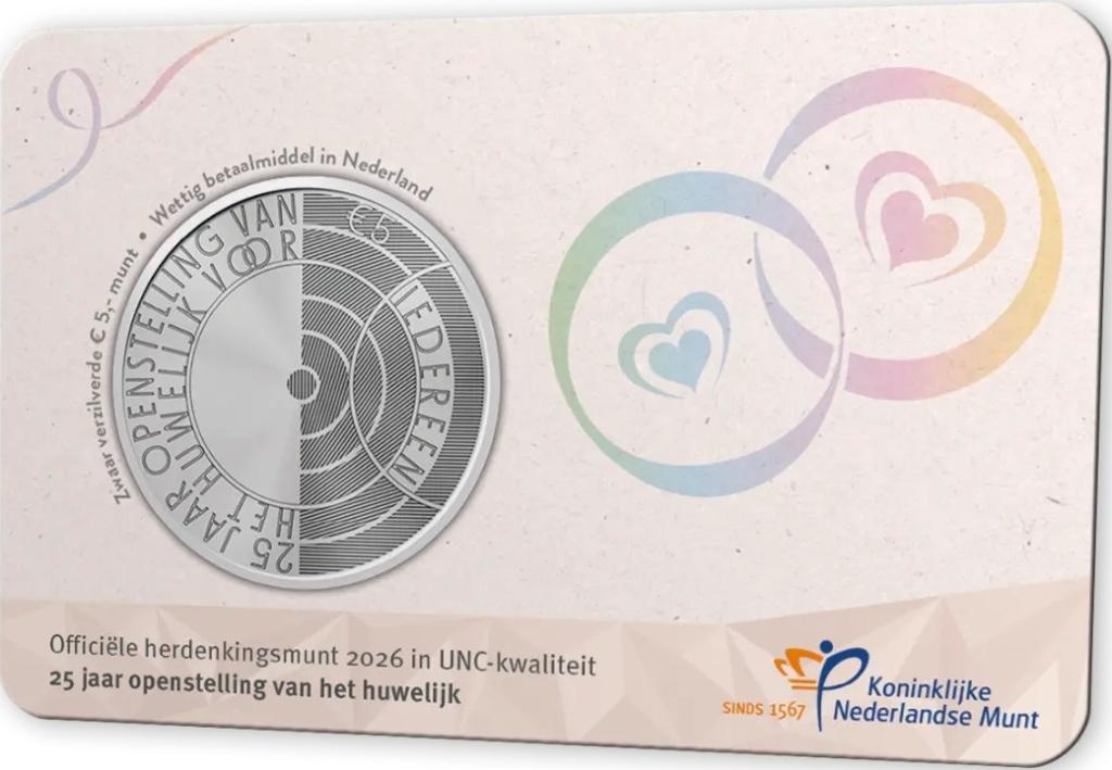 Nog diverse andere nieuwe Nederlandse coincards, OP = OP., Verzenden, Overige landen, 2 euro