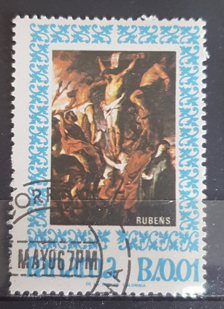 Panama Postzegel (B3-P8), Ophalen of Verzenden, Gestempeld, Midden-Amerika