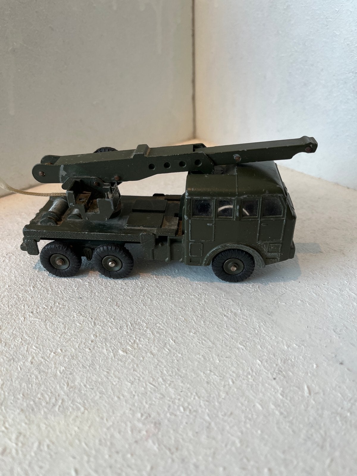 Vintage Dinky Toys Meccano Leger Vrachtwagen Kraan, Verzenden, Gebruikt