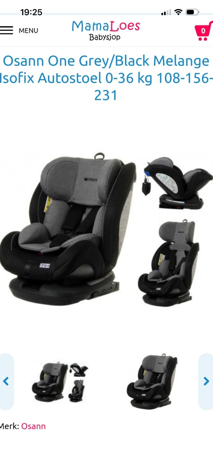 Autostoel, Kinderen en Baby's, Autostoeltjes, 15 t/m 36 kg, Zo goed als nieuw, Isofix, Ophalen