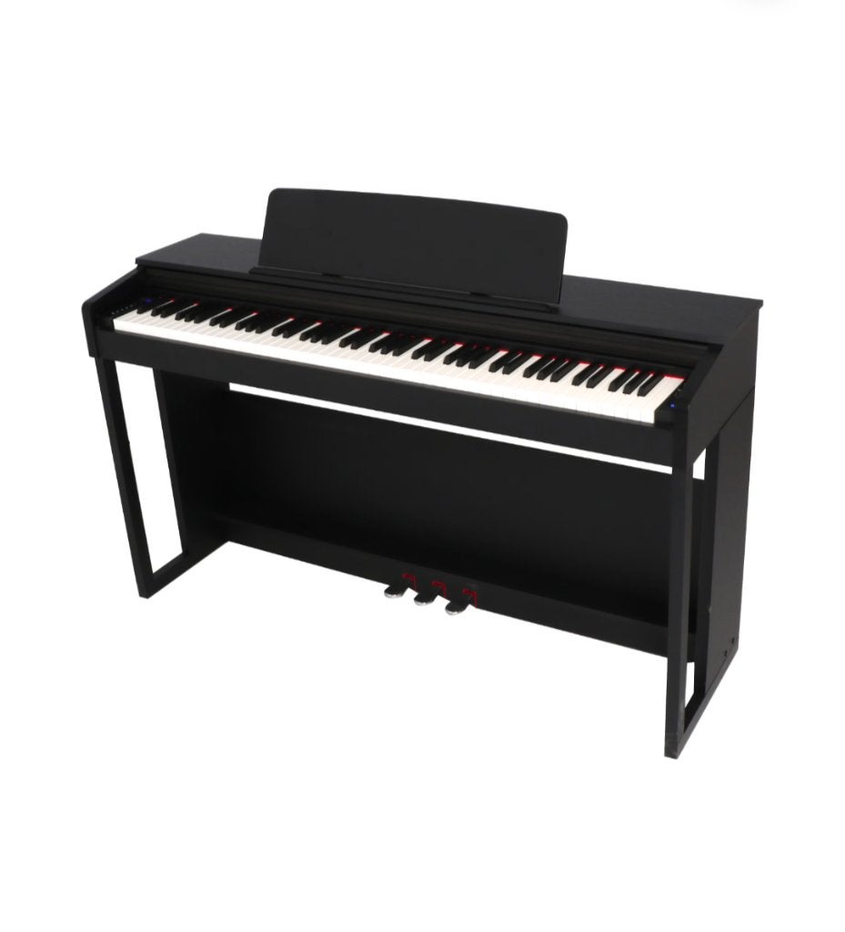 Foto 6 van Fazley DP-320-BK digitale piano zwart met kruk