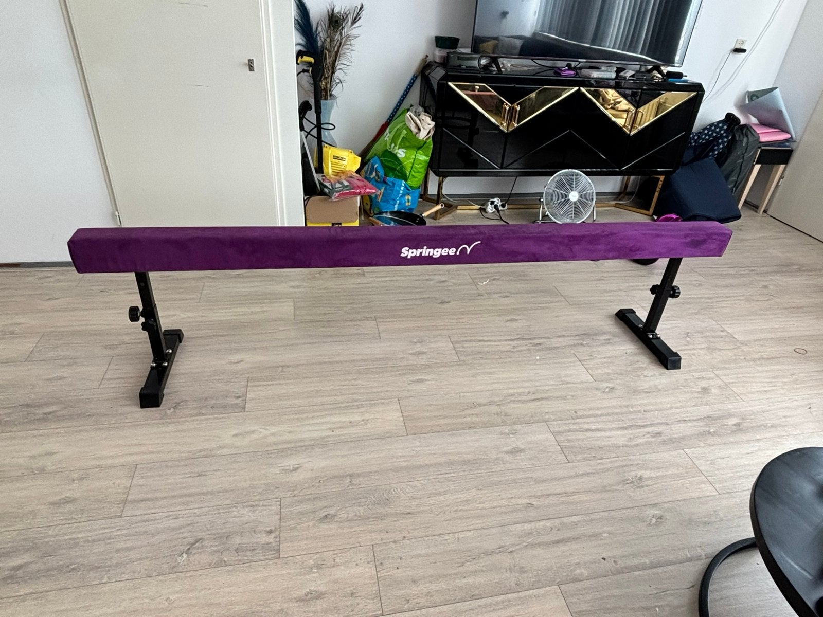 Turnbalk zo goed als nieuw, Maat 36 t/m 42, Ophalen, Zo goed als nieuw, Materiaal
